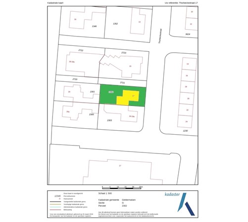 Floorplan - Thorbeckestraat 17, 4191 HH Geldermalsen